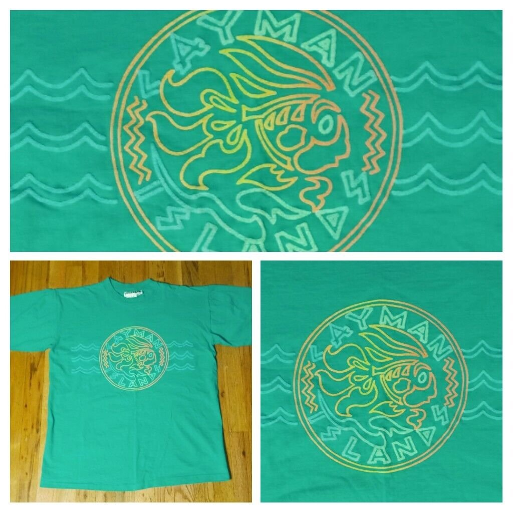 vintage 80s single stitch Cayman Islands souvenir t-shirt Beach wear