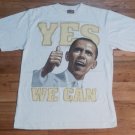 vintage Obama Yes We Can Speech Gold Ink t-shirt 2XL street hip hop rap
