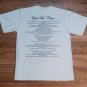vintage Obama Yes We Can Speech Gold Ink t-shirt 2XL street hip hop rap