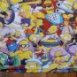 Vintage The Simpsons TV Show Collage All Over Print T Shirt Homer Mr Plow Hero