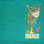 vintage single stitch New Orleans Mardi Gras French Quarters t shirt XL 50/50