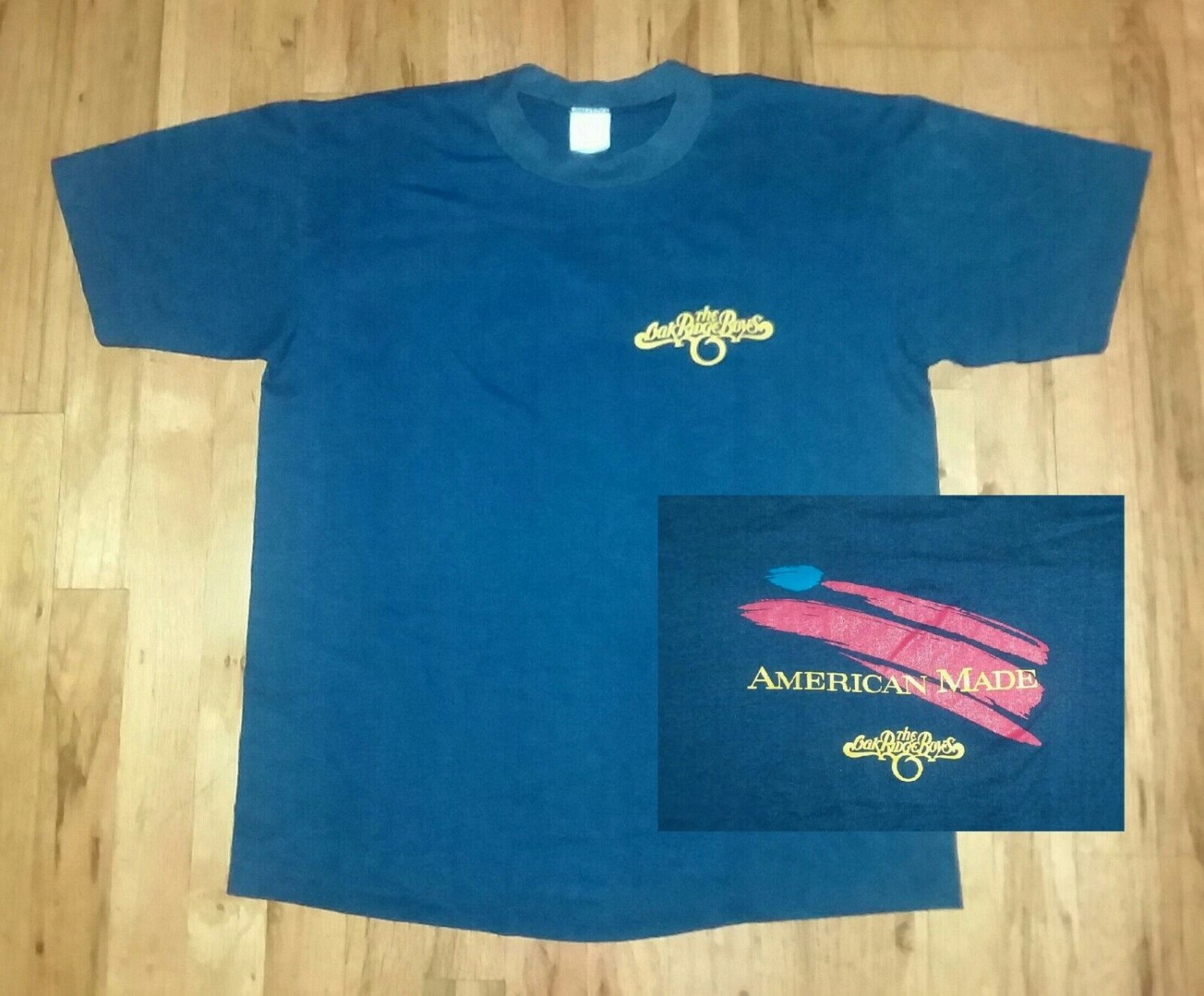 vintage 80s single stitch Oak Ridge Boys Concert t-shirt 50/50 country western
