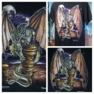 vintage Other World's Dragon Law fantasy game t-shirt D&D dungeon Zelda