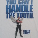 The Rock Tooth Fairy Movie t shirt XL promo WWE WCW Wrestling Dwayne Johnson