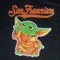Star Wars Baby Yoda San Francisco 49ers colors t-shirt NEW nwot football
