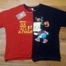 Bart Simpson We Are All Kings split t shirt NEW the Simpsons cartoon homer