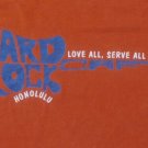 Vintage Hard Rock Cafe Honolulu Hawaii Guitar t-shirt Hawaiian blues jazz rock