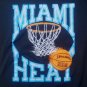 Vintage 80s Miami Heat Vice City Basketball t-shirt 50/50 SHAQ Dwayne Wade