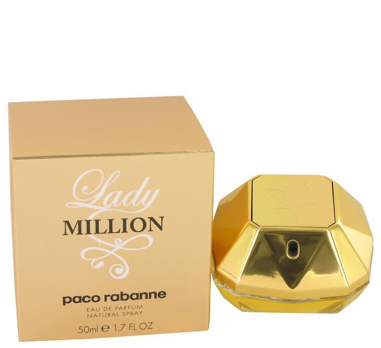 1.7 oz Paco Rabanne Women Lady Million Eau De Perfume Spray