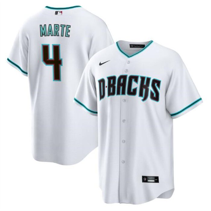 Men's Arizona Diamondbacks - #4 Ketel Marte Cool / Flex Base Stitched Jersey