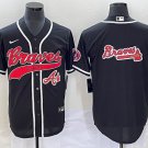 Men's Atlanta Braves Atliens Flex Base Jersey V3 - All Stitched