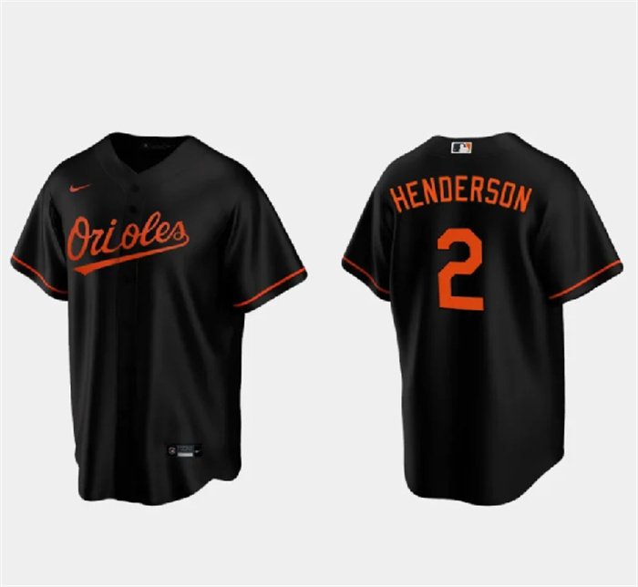 Baltimore Orioles - #2 Gunnar Henderson Flex Base Men's Stitched Jersey