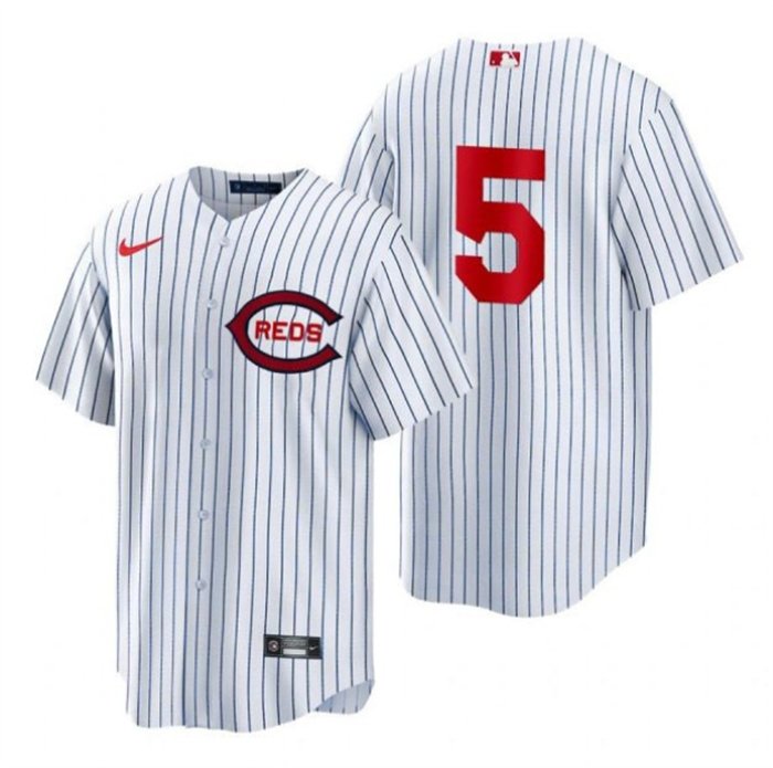 Wholesale 2022 New Men's Cincinnati Reds 00 Custom 5 Johnny Benc h