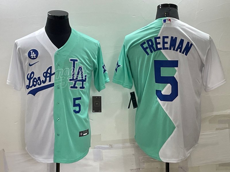 Los Angeles Dodgers - Freddie Freeman #5 FlexBase Men's Stitched Jersey