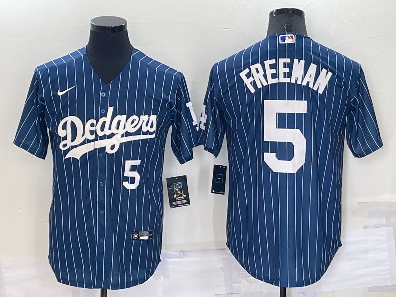 Los Angeles Dodgers - Freddie Freeman #5 FlexBase Men's Stitched Jersey