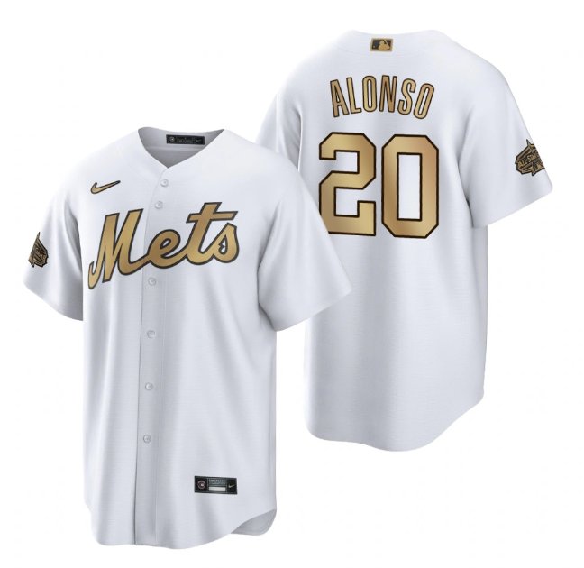 New York Mets #20 Alonso Men's Flex Base Stitched Jersey All