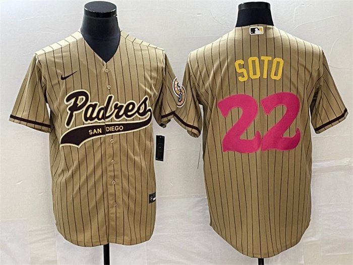 San Diego Padres - Juan Soto #22 Cool Base Men's Stitched Jersey