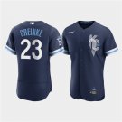 Kansas City Royals Andrew Benintendi 16 2022-23 All-Star Game AL Charcoal  Jersey - Bluefink