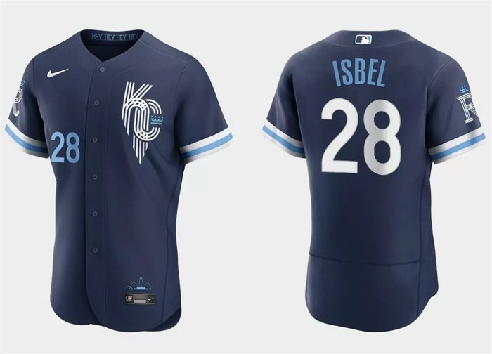 Kyle Isbel Kansas City Royals City Connect Jersey by NIKE