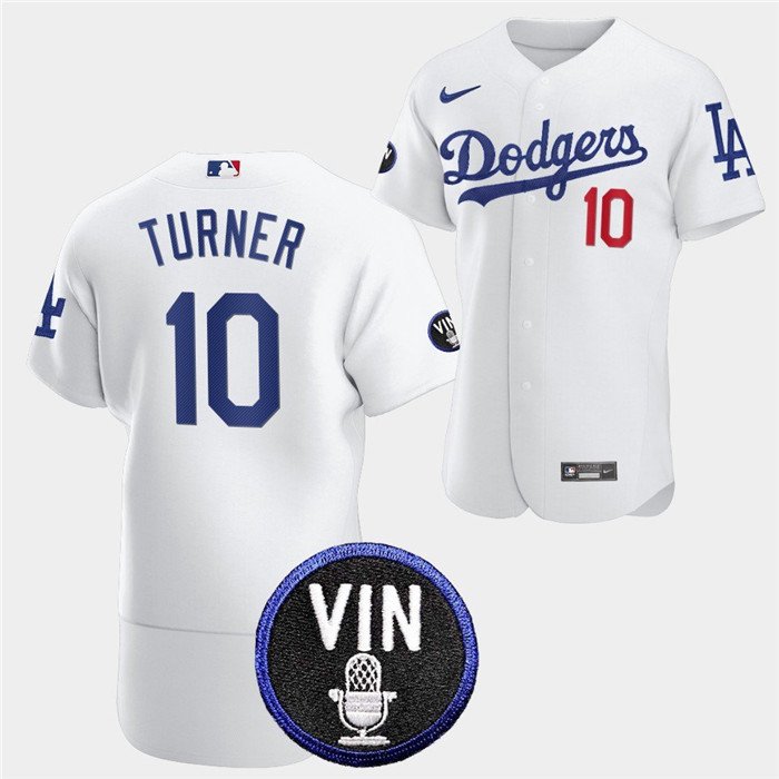Justin Turner Los Angeles Dodgers Youth Replica Player Jersey - White