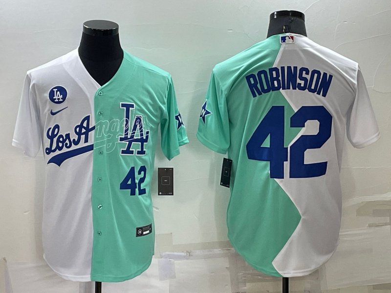 Los Angeles Dodgers #42 Jackie Robinson Stitched Jersey - China