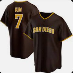 Men's San Diego Padres - Ha-seong Kim #7 Cool Base Stitched