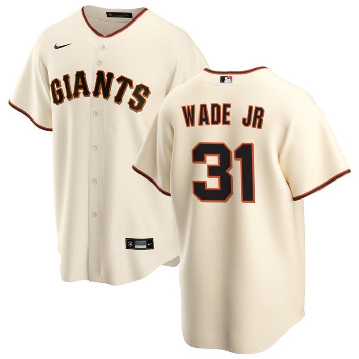 San Francisco Giants #31 LaMonte Wade Jr. Black Cool Base Stitched