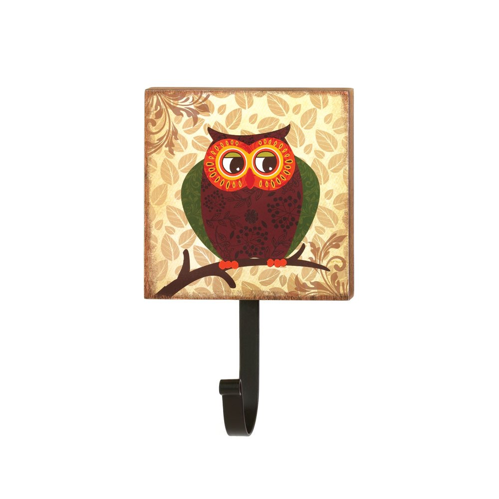 Wall Mounted Fat Owl Wall Hook
