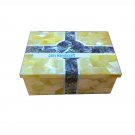 8"x6" marble trinket jewelery box inlay