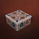 6" marble trinket jewelery box inlay