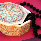 10" marble trinket jewelery box inlay