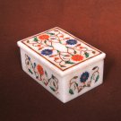 8"x6" marble trinket jewelery box inlay