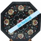 18" coffee corner marble inlay stone table top use room and decor wall malachite