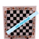 18" coffee corner marble inlay stone chess table top  and decor blue malachite
