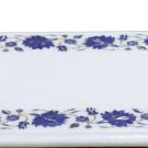 4'x2' coffee corner marble inlay stone table top  and decor blue malachite