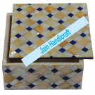 7"x5" marble trinket jewelery box inlay