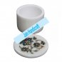 4" marble trinket jewelery box inlay malachite