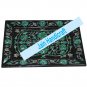 12"x18" Marvelous Marble tray Multi Floral Kitchen Decor inlay malachite