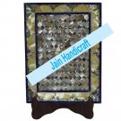 9"x12" Marvelous Marble tray Multi Floral Kitchen Decor inlay malachite