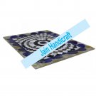 10"x14" Marvelous Marble tray Multi Floral Kitchen Decor inlay malachite
