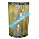 12" marble vase pot  flower home decor inlay malachite