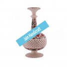 12" marble vase pot  flower home decor inlay malachite