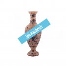 15" marble vase pot  flower home decor inlay malachite