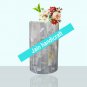 5" marble vase pot  flower home decor inlay malachite