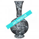 12" marble vase pot  flower home decor inlay malachite
