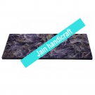 12"x18" White Marble tray  Kitchen Cheese Board Inlay malachite Gemstones