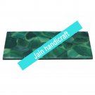 9"x12" White Marble tray  Kitchen Cheese Board Inlay malachite Gemstones