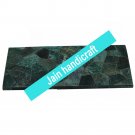 12"x18" White Marble tray  Kitchen Cheese Board Inlay malachite Gemstones