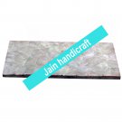 9"x12" White Marble tray  Kitchen Cheese Board Inlay malachite Gemstones