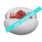 Marvelous Marble Lapis Inlay stone Tea Coffee Coaster Set Kitchen Home Decor
